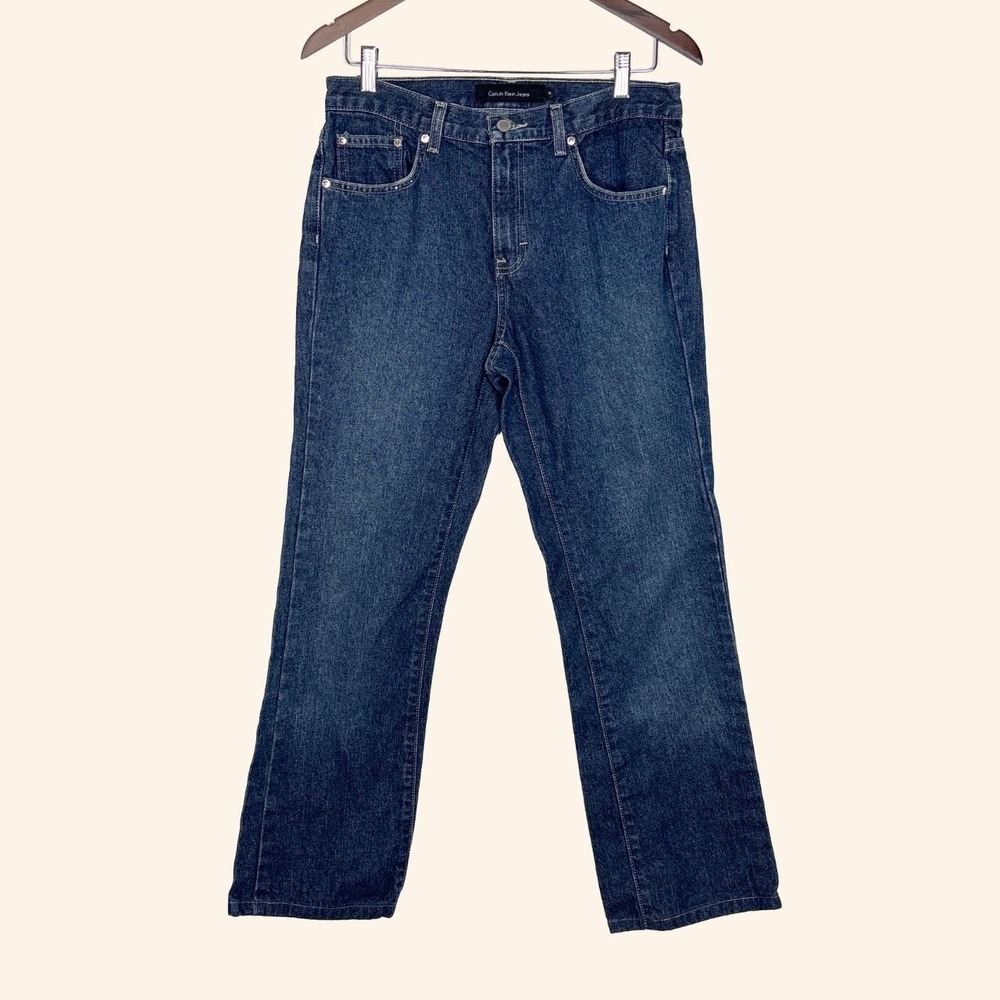 Y2K Calvin Klein Jeans Bootcut Rhinestone Jeans